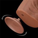 14'' King Sized Sliding Skin Dual Layer Dong Brown