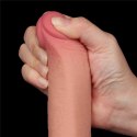 9'' Sliding Skin Dual Layer Dong Flesh