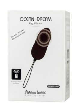 Ocean Dream Vibrator Egg Black Adrien Lastic