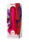 Realistyczne dildo z mocną przyssawką jądrami 22cm Alive