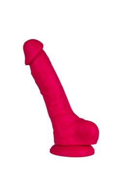 Realistyczne dildo z mocną przyssawką jądrami 22cm Alive