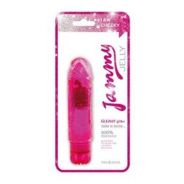 VIBRATOR JAMMY JELLY GLEAMY GLITTER PINK Jammy JELLY