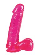 Dildo-dong w/suction cup pink 6 inch CalExotics