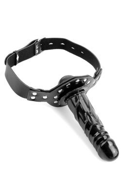 Knebel-FF BALL GAG WITH DILDO BLACK Pipedream