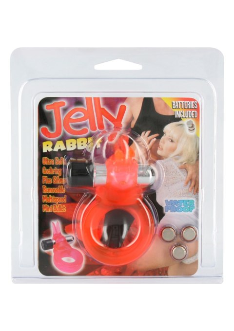 Pierścień-JELLY RABBIT COCKRING VIBRO Seven Creations