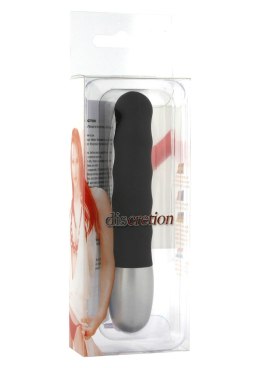 Wibrator-DISCRETION VIBE RIBBED BLACK Seven Creations