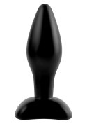 Plug-AFC-SMALL SILICONE PLUG BLACK Pipedream