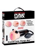 Pompka-PW TRAVEL TRIO PUMP SET Pipedream