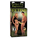 Proteza-FF VIBRATING HOLLOW STRAP ON - GLOW Fetish Fantasy