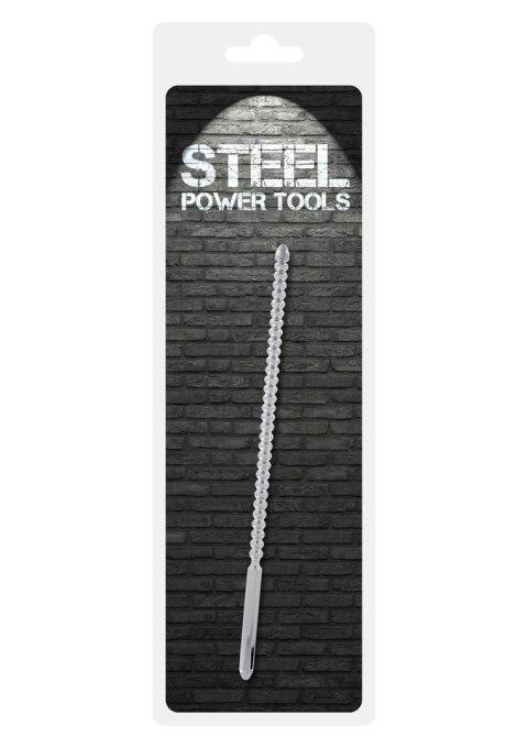 Stymulator-DIP STICK RIBBED 8MM Steel Power Tools