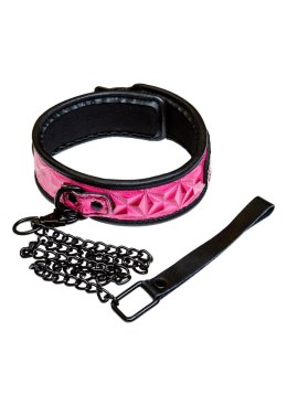 Wiązania-SINFUL COLLAR PINK NS Novelties