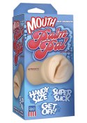 Masturbator-PALM PALS UR3 - MOUTH FLESH Doc Johnson