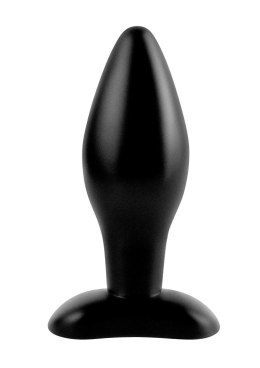 Plug-AFC- MEDIUM SILICONE PLUG BLACK Pipedream