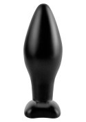 Plug-AFC- MEDIUM SILICONE PLUG BLACK Pipedream