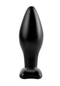 Plug-AFC- MEDIUM SILICONE PLUG BLACK Pipedream