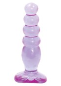 Plug-CRYSTAL JELLIES ANAL DELIGHT PURPLE Doc Johnson