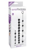 Plug/kulki-BEGINNGER""S BEAD KIT BLACK Pipedream Anal Fantasy