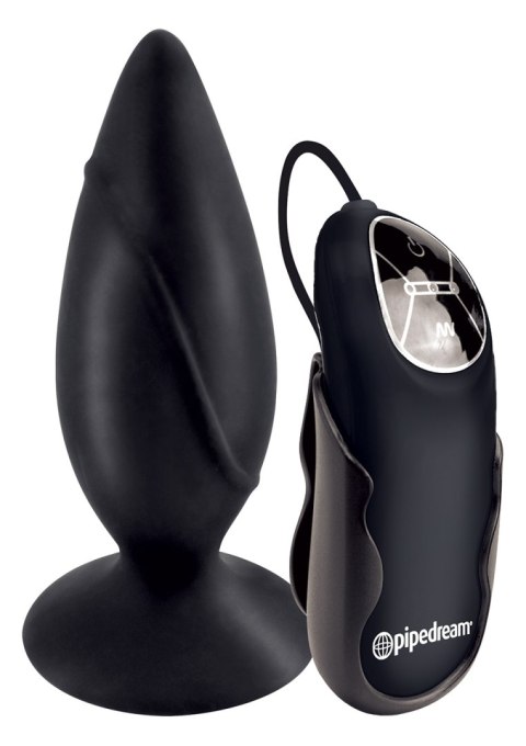 Plug/vibr-ELITE VIBRATING PLUG BLACK Pipedream Anal Fantasy