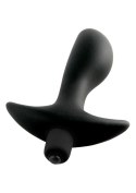 Plug/vibr-VIBRATING PERFECT PLUG BLACK Pipedream