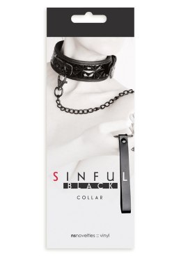 Wiązania-SINFUL COLLAR BLACK NS Novelties