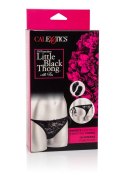 10-Function Thong with Ties Black