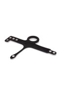 Silicone 3-Snap Ball Spreader Black