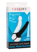 Silicone Dual Penetrator Black