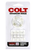 Pierścień-COLT ENHANCER RINGS CLEAR CalExotics