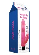 Wibrator-KNOBBLY WOBBLY PINK TOYJOY