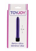 Wibrator-RETRO ULTRA SLIMLINE VIBE PURPLE TOYJOY