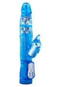 Wibrator-TWINTURBO DOLPHIN VIBR. BLUE TOYJOY