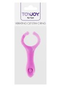 Pierścień-VIBRATING CLIT-STIM C-RING PURPLE TOYJOY