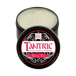 Świeca/krem-TANTRIC CANDLE W PHER. GREEN TEA California Exotic Novelties