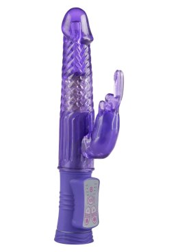 Wibrator-HAPPY HUGGING BUNNY PURPLE TOYJOY