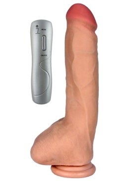 Dildo penis z cyberskóry naturalny 7trybów 25cm B - Series Real