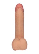 Dildo z wibracją rotacją pilot cyberskóra 17cm B - Series Real