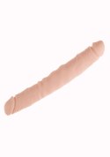 Dwustronny wyginany penis dildo sex członek 30cm Alive