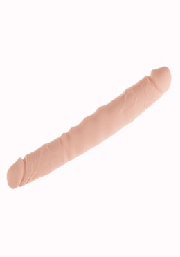 Dwustronny wyginany penis dildo sex członek 30cm Alive