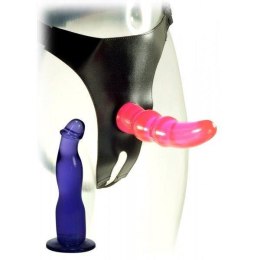 Majtki z penisem lesbijskie dildo do punktu g 18cm Me You Us