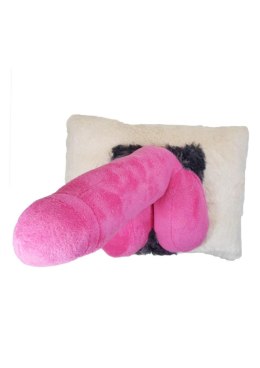 Śmieszny prezent dla kobiety poduszka penis 31cm Plusz