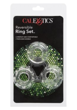Elastyczne rozciągliwe 3 pierścienie na penisa CalExotics