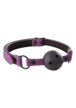 Knebel-LUST BONDAGE BALL GAG PURPLE NS Novelties