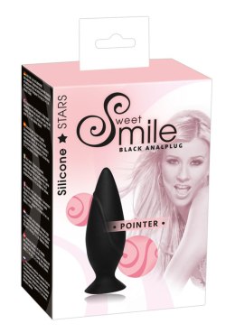 Spiczasty korek analny silikonowy sex plug 9cm Sweet Smile