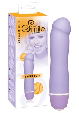 Mini penis wibrator sex masażer dla kobiet 12cm Sweet Smile