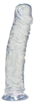 Przezroczyste dildo jak penis realistyczne 19cm Crystal