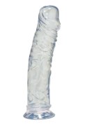 Przezroczyste dildo jak penis realistyczne 19cm Crystal