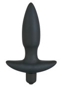 Wibrująca zatyczka analna korek plug do pupy 13cm Black Velvets