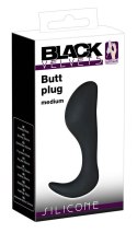 Plug analny korek masażer prostaty silikon 10cm Black Velvets
