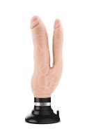 Wibrator-MR. SKIN COCK VIBES DOUBLE VIBE BEIGE Blush