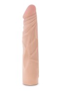 Dildo realistyczne z kręgosłupem giętki penis 19cm Blush